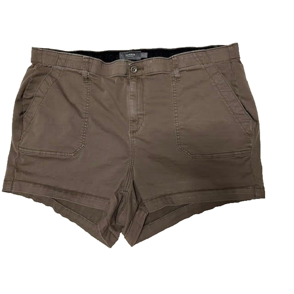 Torrid Feel The Fit Stretch Waistband Women’s 22 Chino Shorts